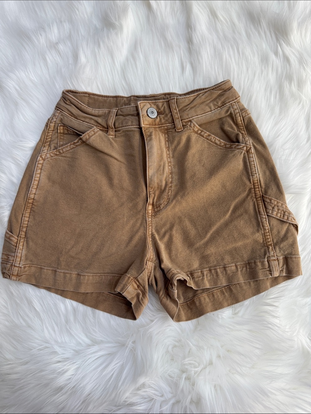 American Eagle Outfitters Highest Rise Boyfriend Utility Shorts